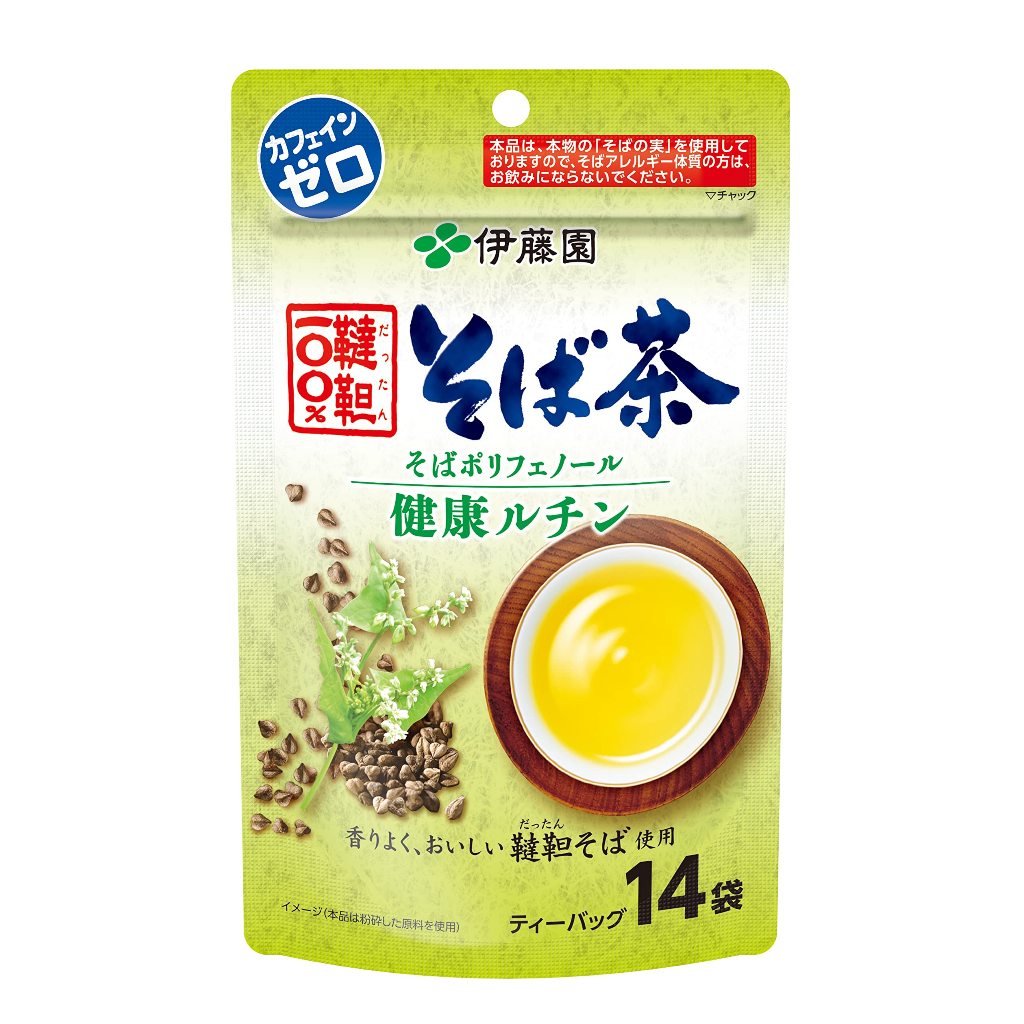 ITOEN Traditional Healthy Tea Tartary 100% Buckwheat Tea Teabags 6.0g x 14 bags【Direct from Japan】