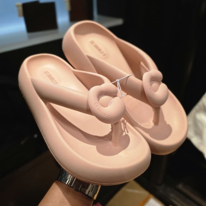 🛍 รองเท้าแตะพื้นนิ่ม CC DOUBLE O CCOO ผู้หญิง คอลใหม่ล่าสุด ของแท้💯% จัดส่งพร้อมถุงShop