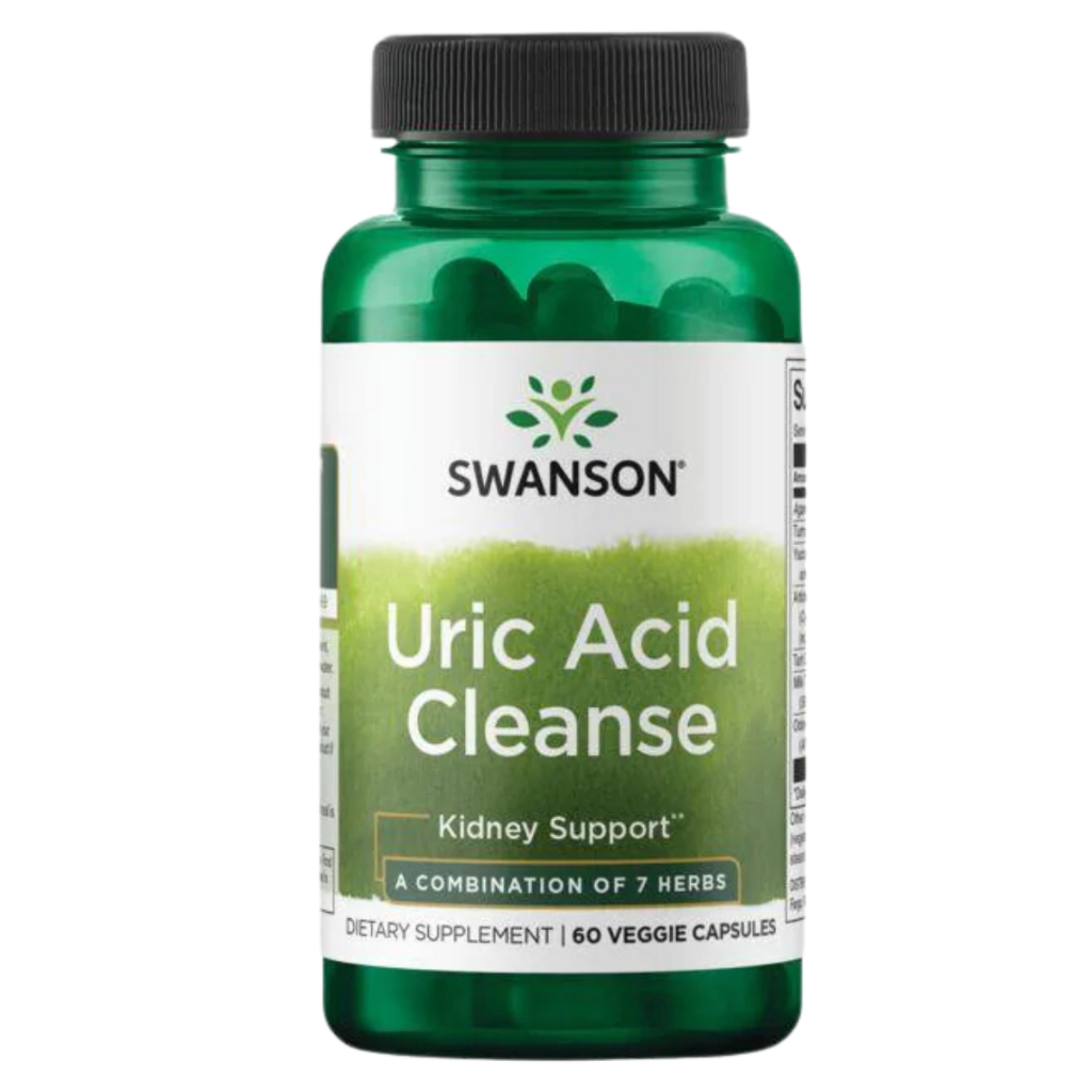 Uric Acid Cleanse, 60 Veggie Capsules ลดยูริก สินค้า พร้อมส่ง EXP 10/2027
