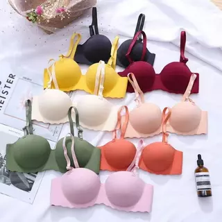MW160 บราไร้ขอบ ไร้โครง บราเกาะอก ฟองน้ำ หนา 3 ซม
