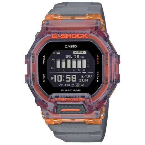 G-Shock นาฬิกาข้อมือผู้ชาย สายเรซิ่น รุ่น GBD-200,GBD-200SM,GBD-200SM-1A5