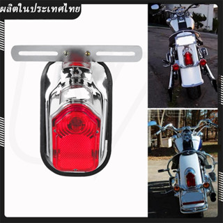 ไฟเบรกท้ายรถจักรยานยนต์ สีแดง สําหรับจักรยาน