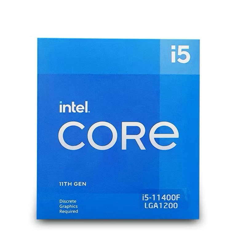 CPU 1200 INTEL CORE I5-11400F 2.6 GHz Gen11 ของใหม่ค้างสต๊อก (อ่านรายละเอียดก่อน)