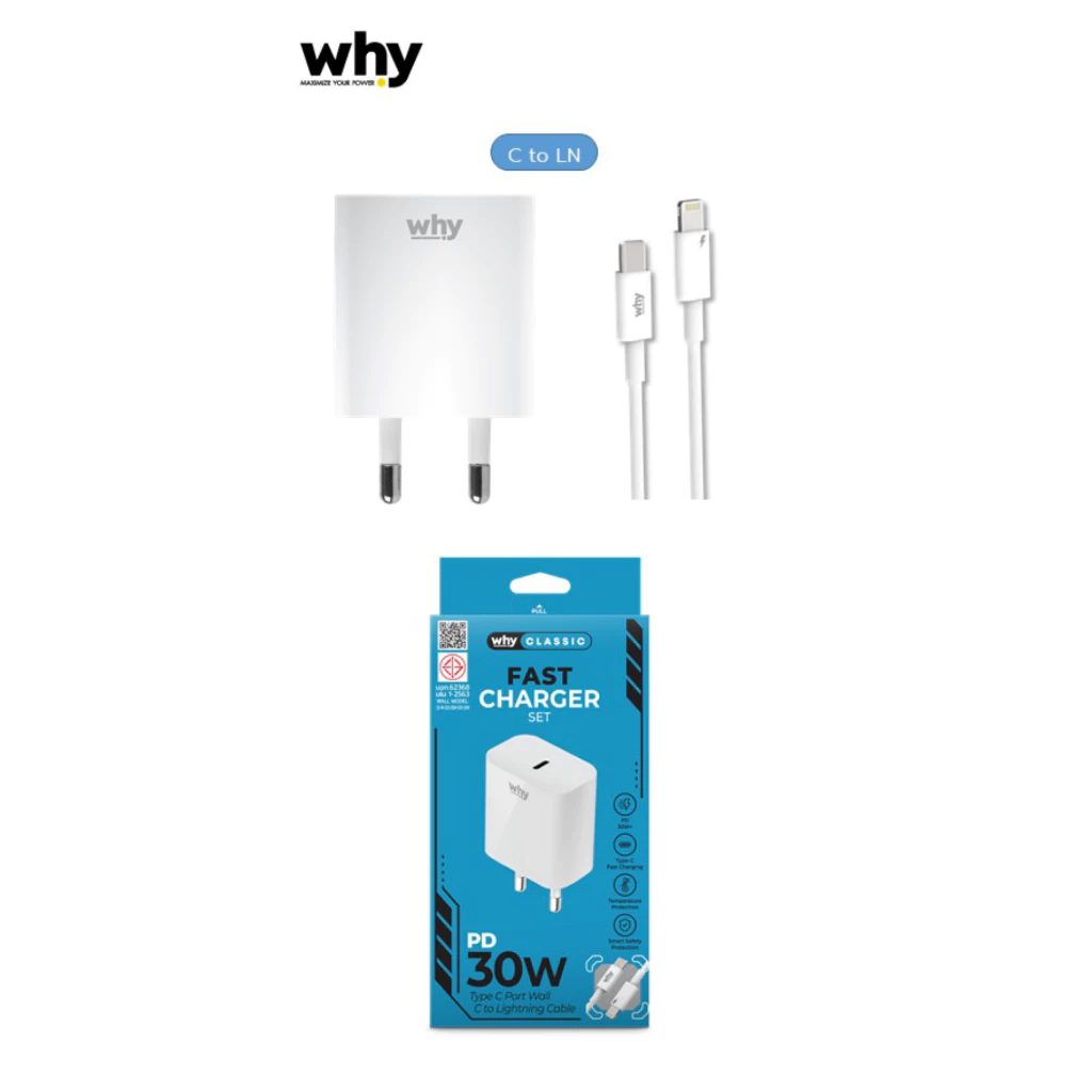 WHY หัวชาร์จเร็ว 30W Type-C และ USB ใช้กับ ไอโฟน และ สมาร์ทโฟน ได้เต็มประสิทธิภาพ thumbnail 8