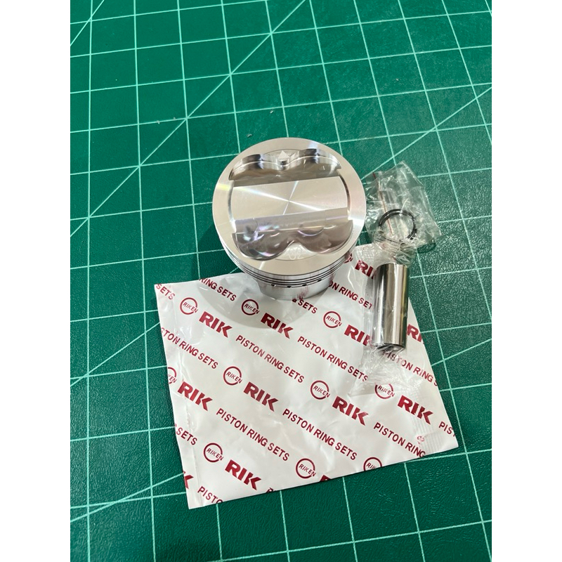ลูกสูบ 62-63มิล สลัก14 หัวCNC ใส่LEAD จีออโน่ หลบวาวแล้ว