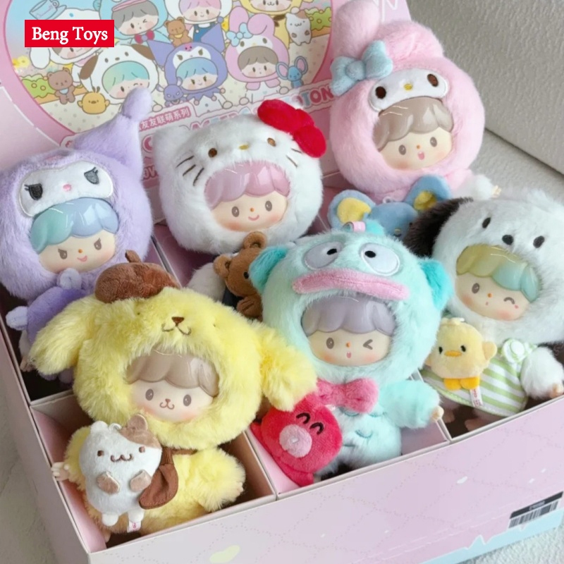 Beng Toys SANRIO CHARACTERS × ZZOTON LOVE-LEAGUE BUDDIES SERIES Vinyl Plush Pendant