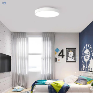 แผงไฟ LED แม่เหล็ก 3 แสง กลม 28W 36W 48W 72W แผงไฟเพดาน แผ่นชิป LED สำหรับโคมไฟบ้าน ใช้ไฟ 220V