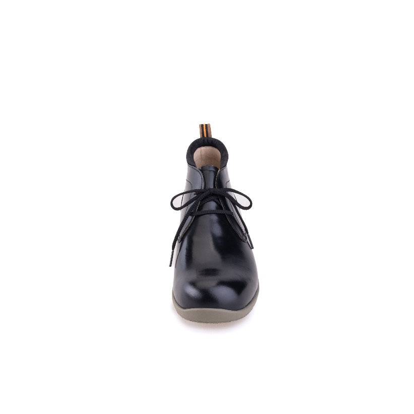 Dortmuend Chukka Boots JS881 093-000 Gloss Black รองเท้าสุขภาพ สำหรับผู้ที่ยืนและเดินนาน