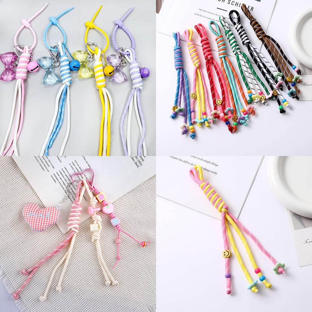 [ส่งด่วน] MT103 เชือกพวงกุญแจ Custom ทำสายคล้องโทรศัพท์มือถือ พวงกุญแจ Art Toy พวงห้อยกระเป๋า DIY Craft╭♥