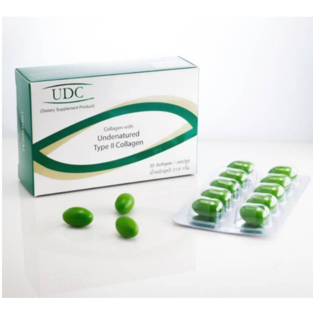 (UC-II) Type 2 Collagen with Undenatured type II COLLAGEN (30 capsules/กล่อง)  **ของแท้ 100%!!!* ตัว