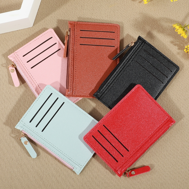 2201#N กระเป๋าหนังผู้หญิง กระเป๋าใส่บัตรผู้หญิง