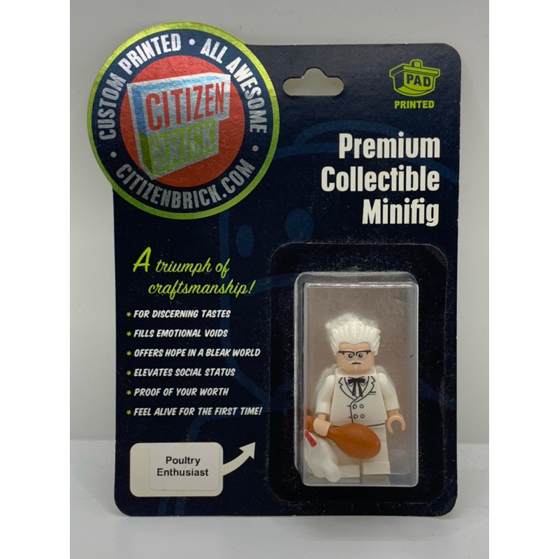 Citizen brick minifigure Poultry Enthusiast