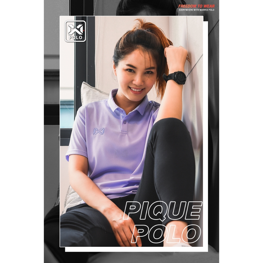 เสื้อโปโล WARRIX สีใหม่! วอริกซ์ 212PLACL30 รุ่น PIQUE POLO (มีหลายโพส) 2/2 - รูปที่ 6