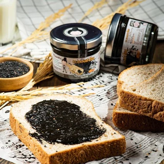 เนยอัลมอนด์งาดำ Black Sesame Almond Spread 100 กรัม |ไม่เติมน้ำตาล ไม่เติมน้ำมัน |ผลิตวันต่อวัน