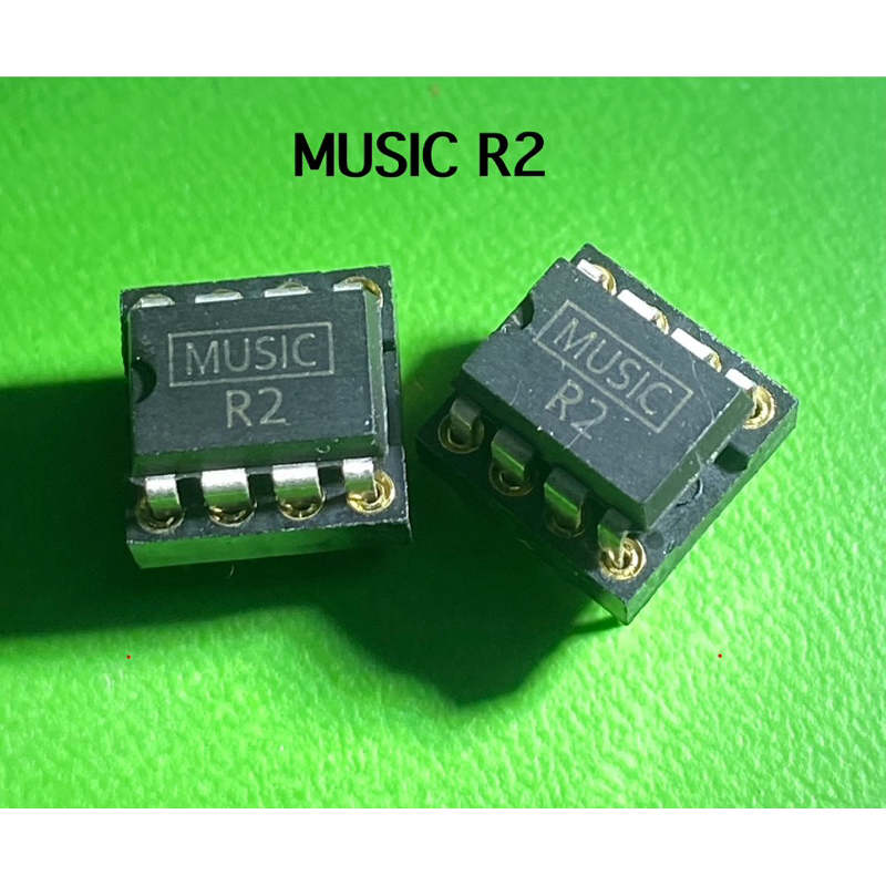 MUSIC R2 DUAL OP-AMP ตัวถังพลาสติก เสียงดี ของแท้ พร้อมส่ง ราคาต่อ 1 ชิ้น