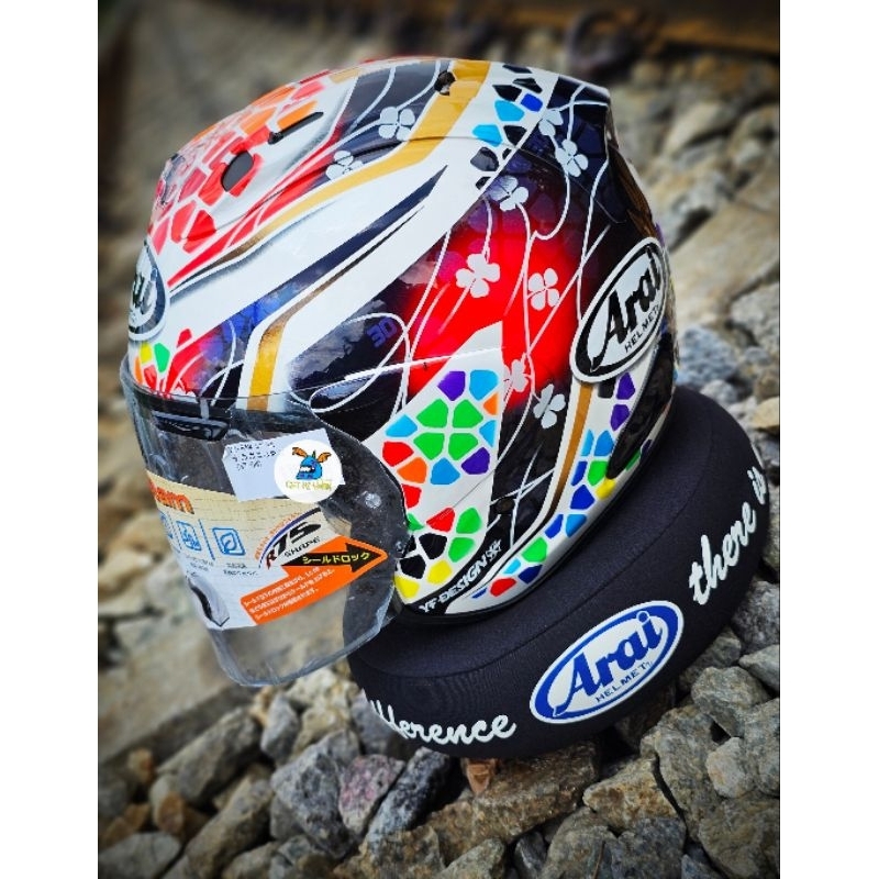 หมวกกันน็อคครึ่งใบ Arai Vz Ram Nakagami GP2 🌸🇯🇵 ของแท้100% จาก ผู้ผลิต Japan  🇯🇵