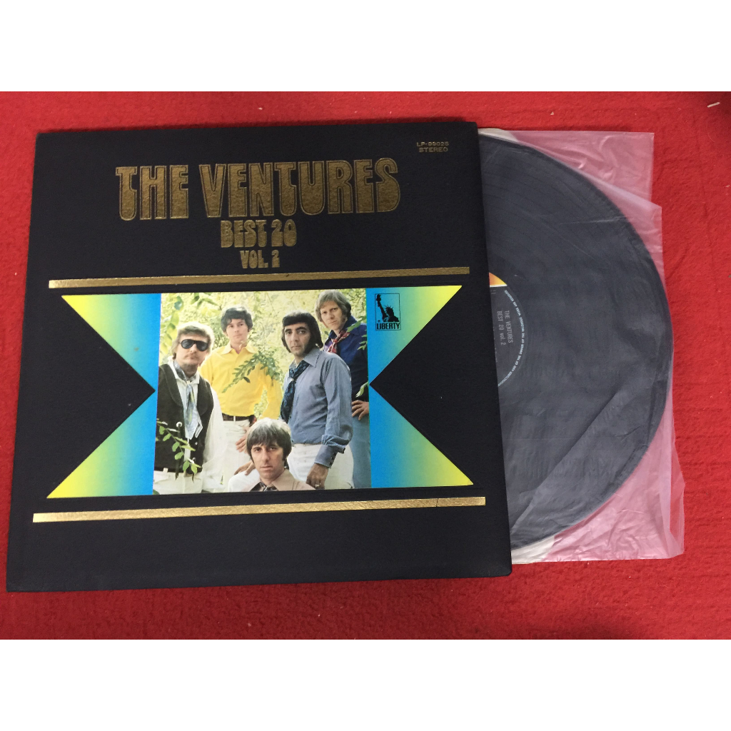 The Ventures - Best 20. Vol. 2 ขนาด 12 นิ้ว LP B168