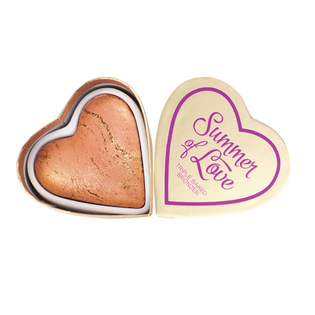 ของแท้💯 (กล่องบุบมีรอย) I Heart Revolution Triple Baked Bronzer -Summer ofLove
