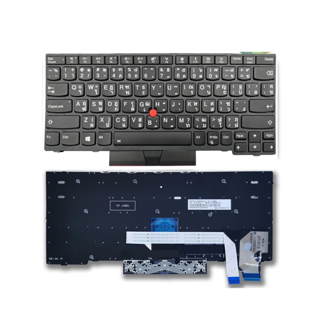 Keyboard lenovo คึย์บอร์ด เลอโนโว่ Lenovo ThinkPad X280 A285 X390 X395