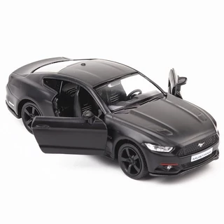 (ส่งจากไท)โมเดลรถยนต์เหล็ก สเกล 1:36 Ford Mustang ขนาดเล็ก แบบเปิดประตู