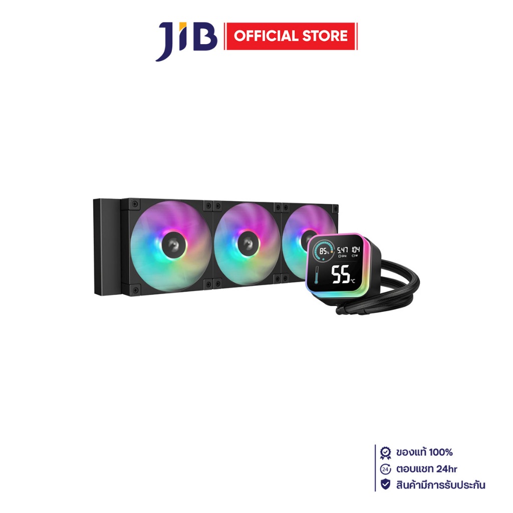 CPU LIQUID COOLER (ระบบระบายความร้อนด้วยน้ำ) DEEPCOOL LQ360 - BLACK