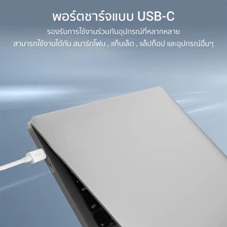 CUKTECH CTC515N 5A 100W สาย USB-C to USB-C รองรับการถ่ายโอนข้อมูล 480Mbps ความยาวสาย 1.5 เมตร -2Y
