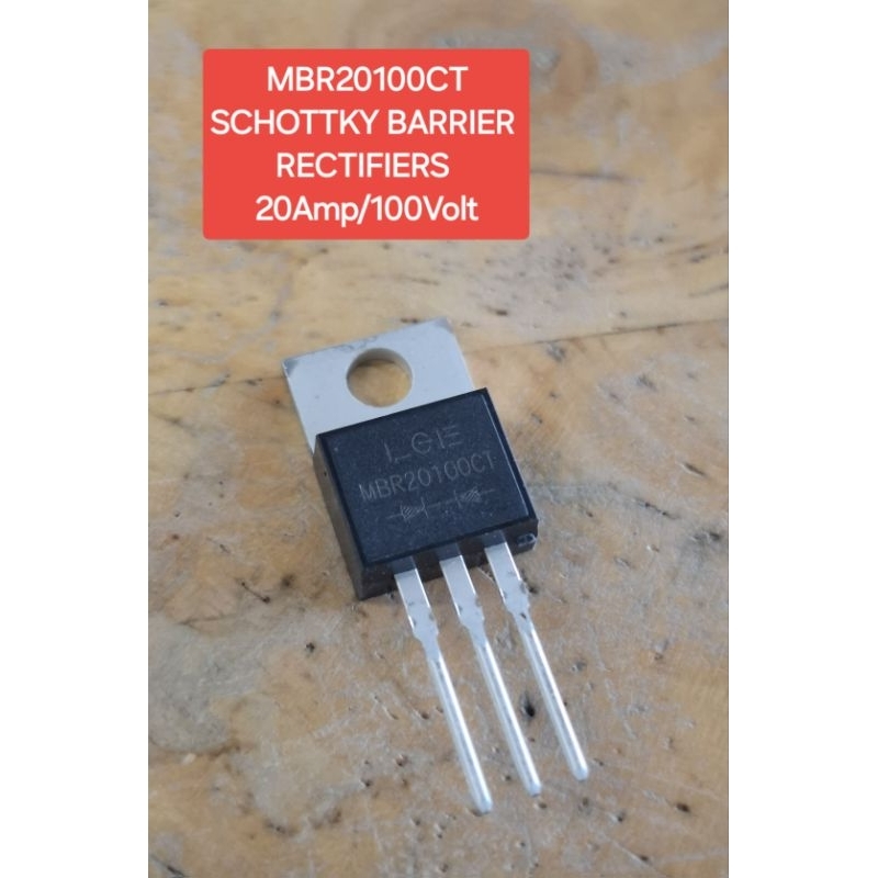 MBR20100CT SCHOTTKY Diode (20Amp/100Volt)