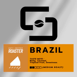 (ออกใบกำกับภาษีได้ !!) สุดฮิต กาแฟ Brazil เกรด Premium คั่วตามมาตรฐาน SCA มีให้เลือกทุกระดับการคั่ว