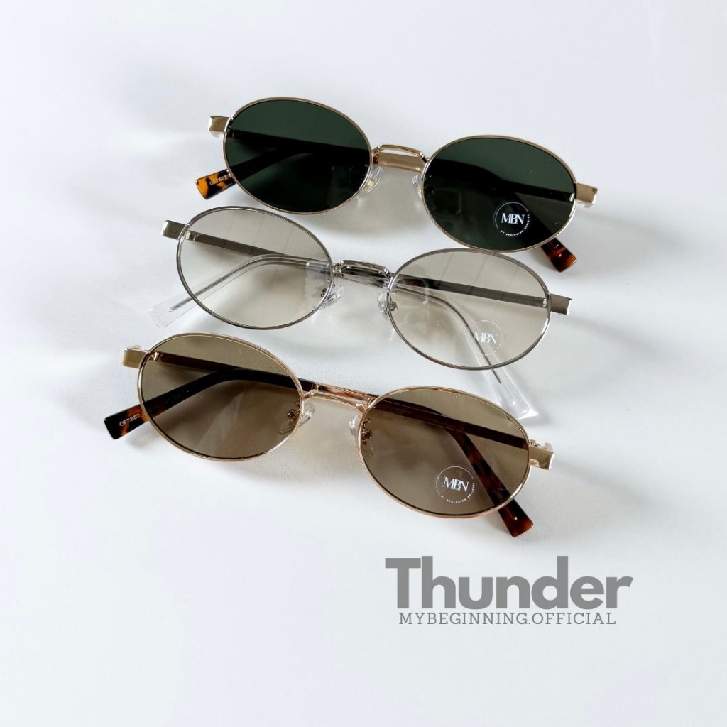 𝐌𝐁𝐍 รุ่น 𝐓𝐡𝐮𝐧𝐝𝐞𝐫 แว่นกันแดด เลนส์ ป้องกัน UV 400