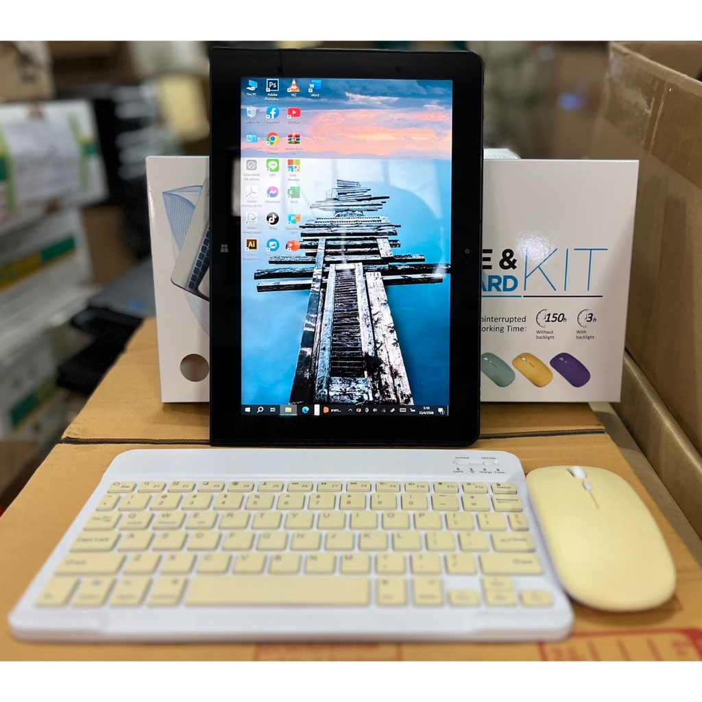 แท๊บเล็ต 2 in1 Tablet. NEC. PC-VKZ11T1B1 RAM4Gb SSD 64 gb หน้า จอ 10.1 นิ้ว