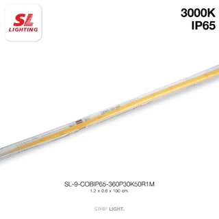 SL LIGHTING | LED Strip Light COB IP65 220V ไฟเส้นแอลอีดี สวย สว่าง สมูท IP65 กันน้ำ ซื้อขั้นต่ำ 1 เมตรขึ้นไป