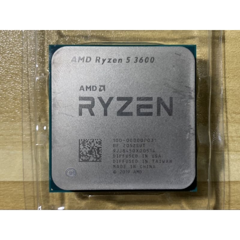 CPU AMD RYZEN 5 3600 6C/12T