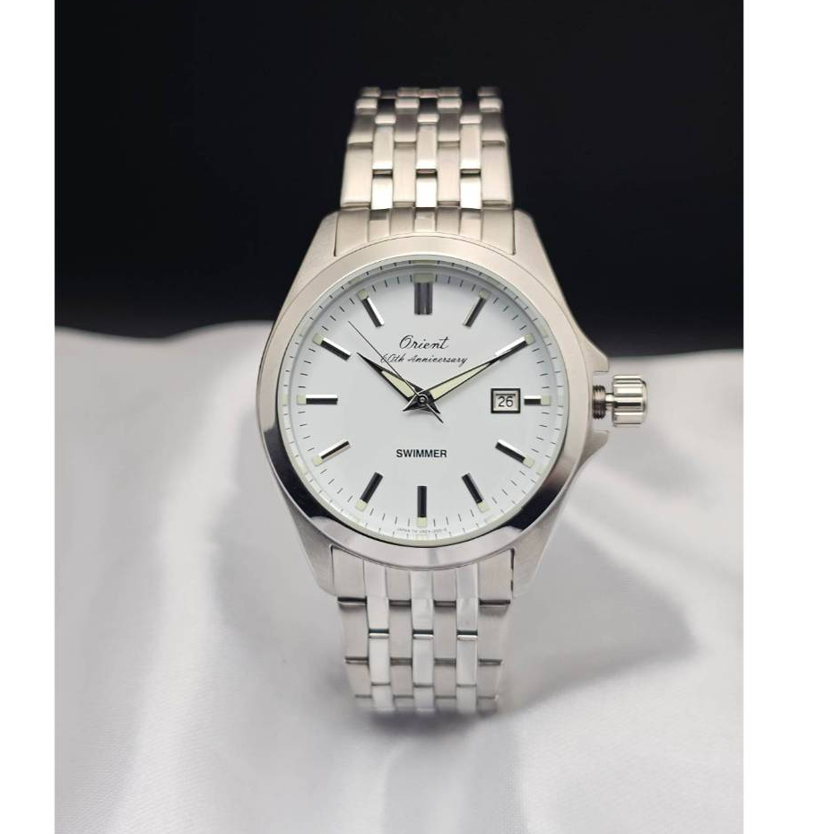 ORIENT  ( 60th Swimmer ) Quartz รุ่น SUND4002W  นาฬิกาข้อมือผู้ชาย กล่องพร้อมใบประกัน ***/1000 ทั่วโ