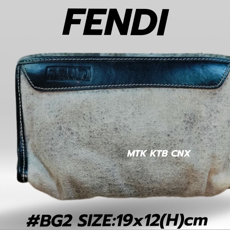 กระเป๋าถือFendiมือสองญี่ปุ่นแท้#BG2