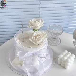 ม้วนริบบิ้นผ้าซาติน 40mm เกาหลี ผ้าชีฟอง มีหลายสี ริบบิ้นห่อข ริบบิ้นห่อข DIY ของตกแต่งของขวัญ