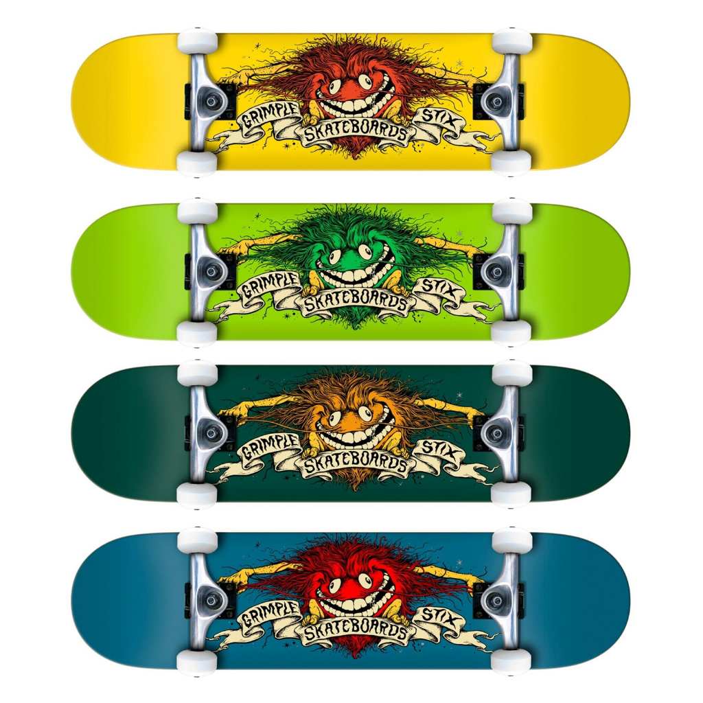 สเก็ตบอร์ดพร้อมเล่น ยี่ห้อ ANTIHERO SKATEBOARD COMPLETE รุ่น GRIMPLE EAGLE 7.5, 7.75, 8.0, 8.25