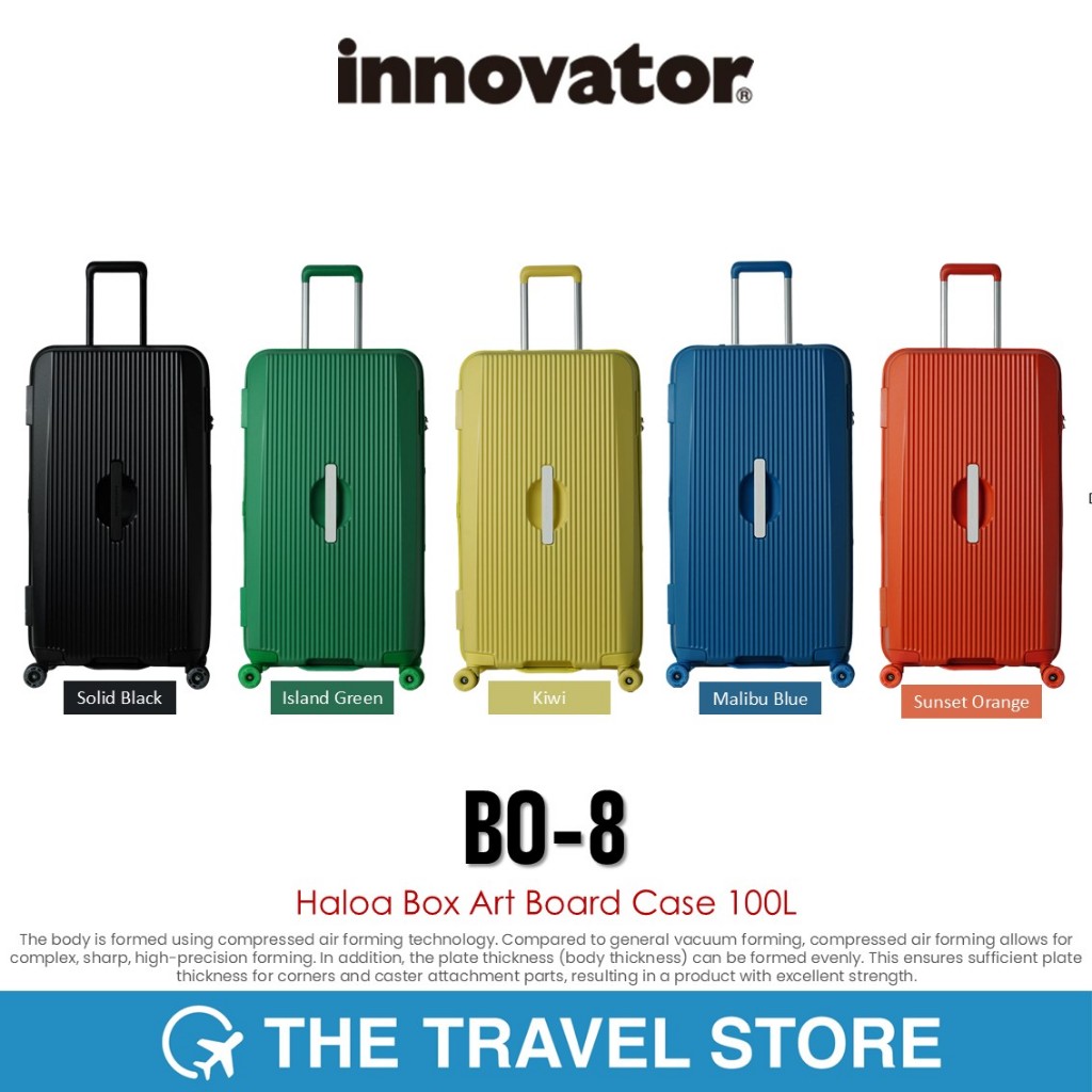 Innovator BO-8 Haloa Box Art Board Case 100L (Large size) กระเป๋าเดินทางล้อลาก ไซส์ใหญ่