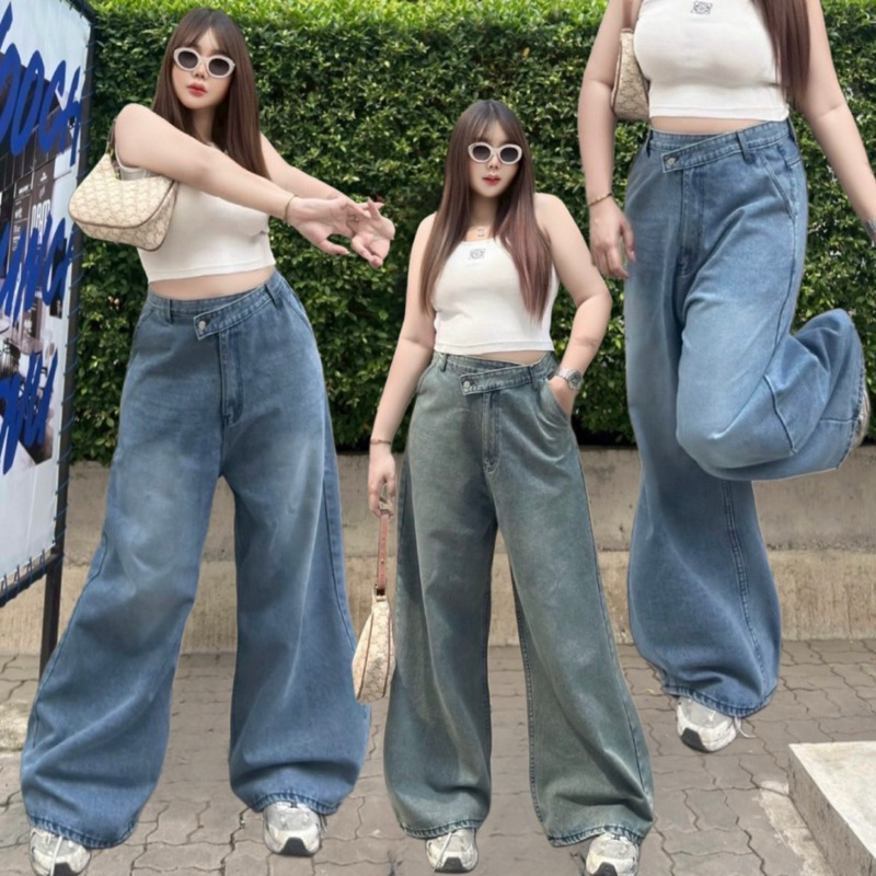 JEANS กางเกงง Baggy jeans