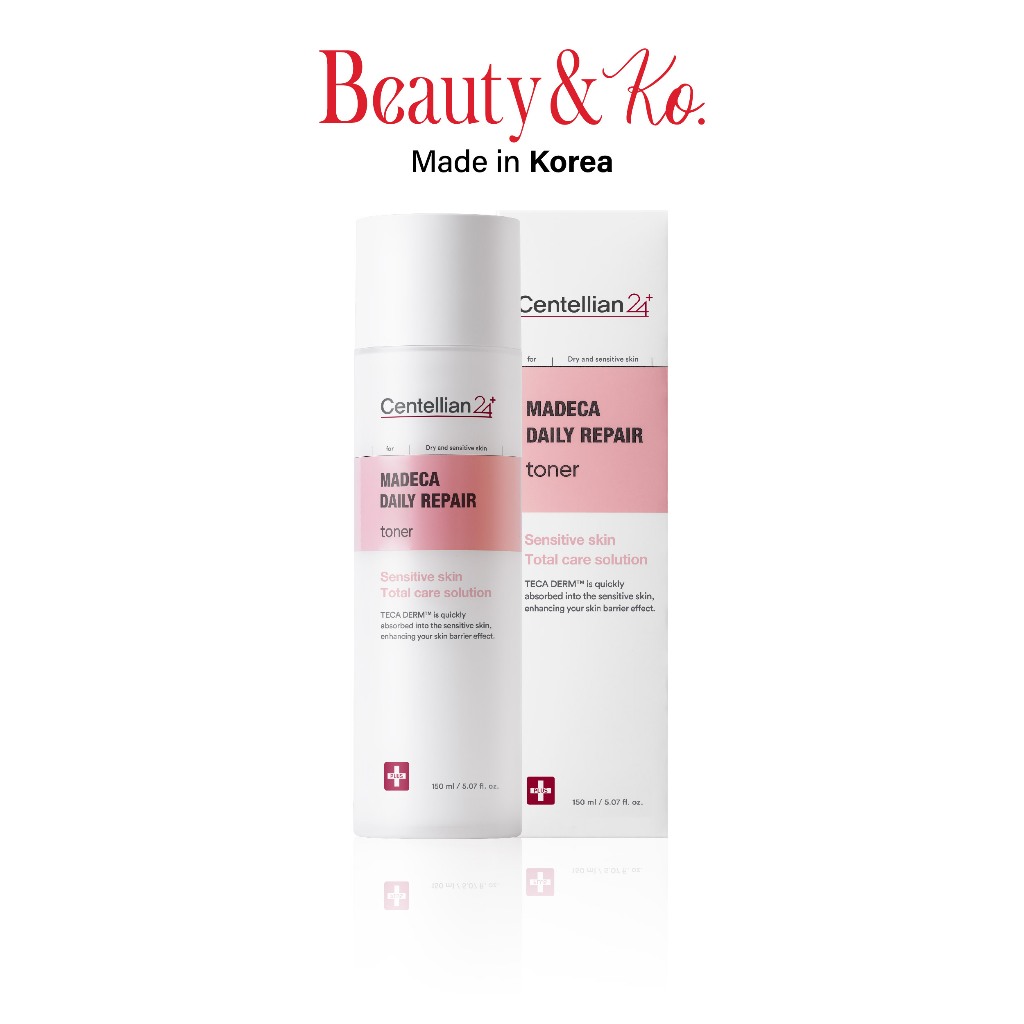 BeautyandKo CENTELLIAN24 MADECA DAILY REPAIR TONER โทนเนอร์ ปลอบประโลม ฟื้นฟู เกราะผิว