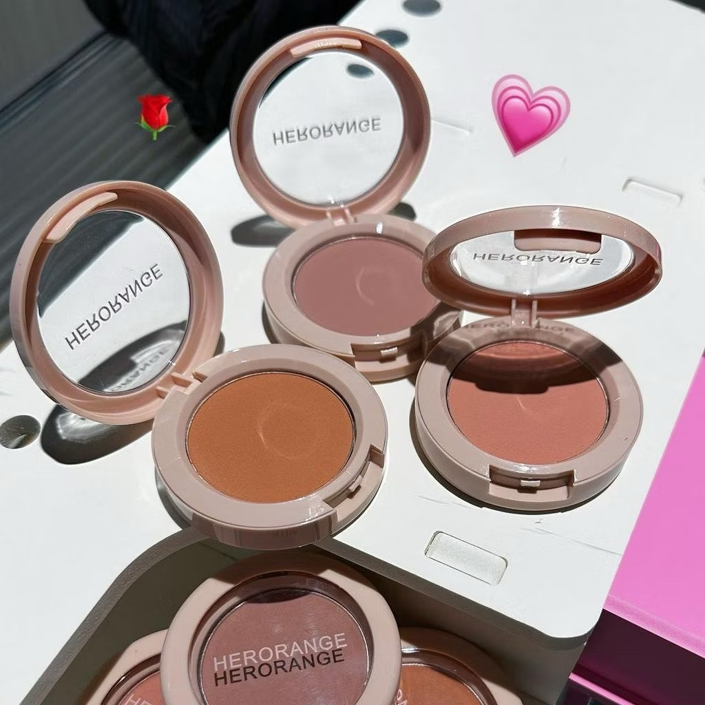 N476 Herorange พาเลทบลัชออน เนื้อแมท เม็ดสีชัด เนื้อละเอียด กันน้ำ ติดทนนาน