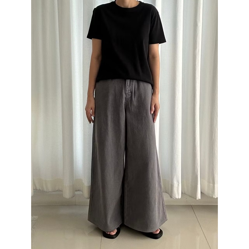 Nicky pants grey tone grunge style something about us