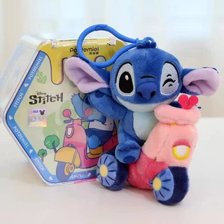 พร้อมส่ง (จุ่ม) พวงกุญแจ Stitch Disney Version 2 สุ่ม 1 กล่อง มี 6 แบบให้สะสม