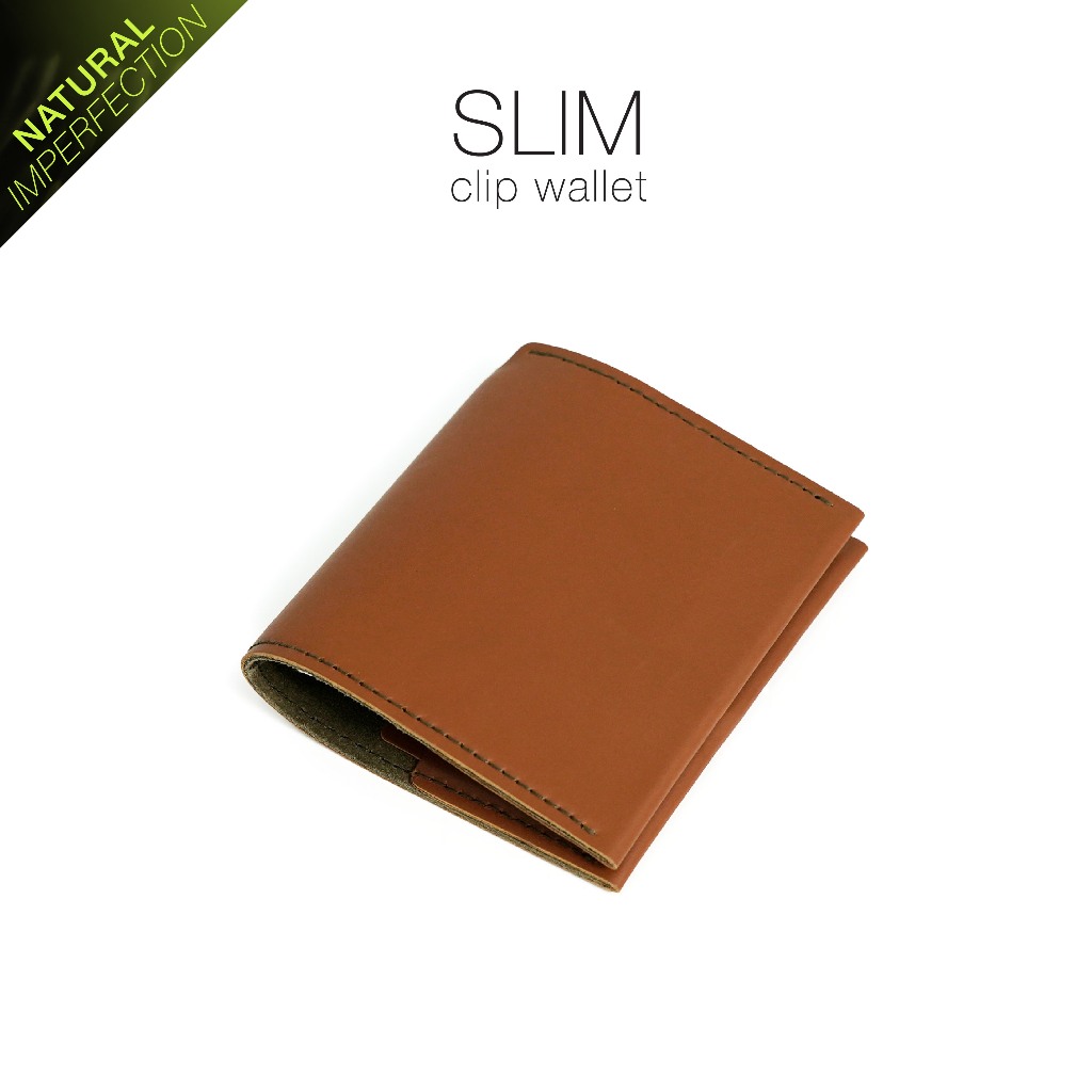 labrador SLIM clip wallet | NATURAL IMPERFECTION กระเป๋าสตางค์แบบหนีบธนบัตร (LAA151-IM)
