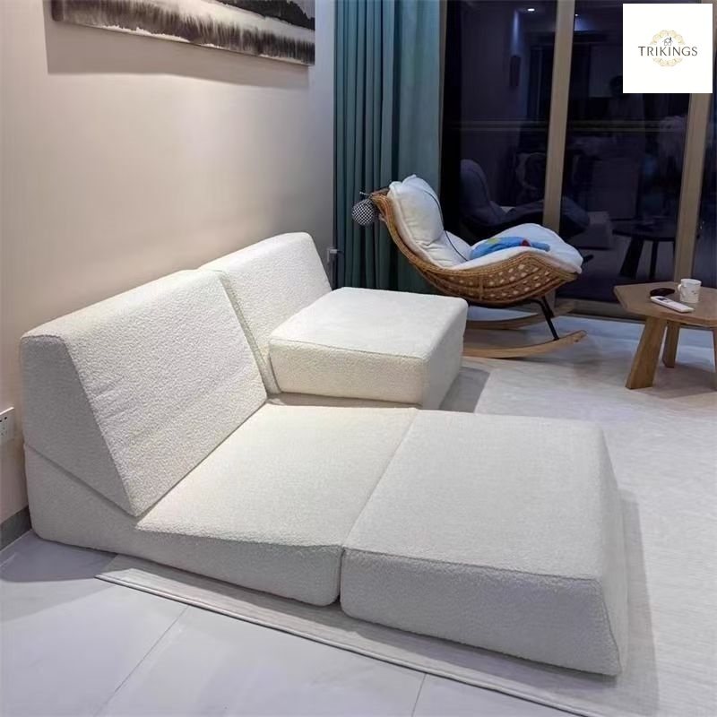 Trikings sofa bed โซฟาเบาะสี่เหลี่ยมอเนกประสงค์พับได้ ทาทามิ โซฟา โซฟาปรับนอน โซฟาปรับนอน โซฟาดูดวิญ