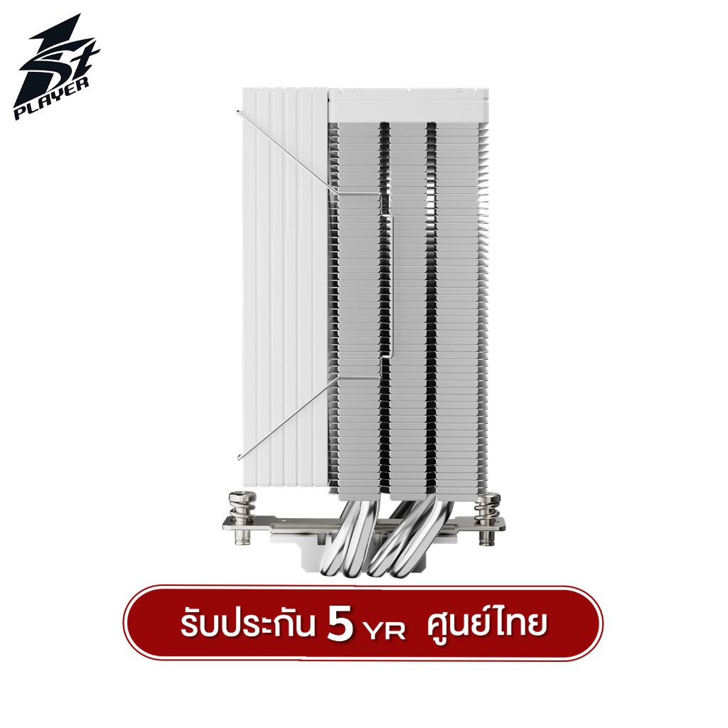 ซีพียูคูลเลอร์ 1st Player CY12 Series (TDP225W) Black / White Air CPU Cooler รับประกัน 5 ปี - รูปที่ 4