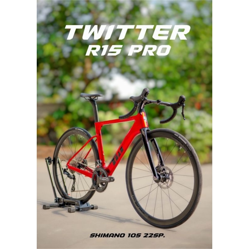 จักรยานเสือหมอบTWITTER R15 PRO 105 24SP.