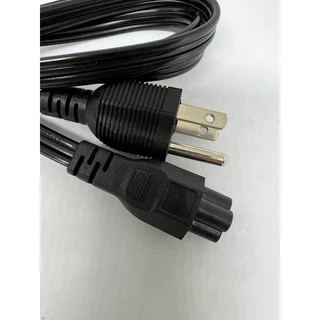 สายไฟ AC แบบ3 รูกลม(แบบที่เสียบ Adapter Notebook) หัวปลั๊ก3ขามีกราวด์