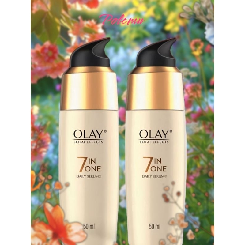 แพ๊คคู่สุดคุ้ม Olay โอเลย์ โททัล เอฟเฟ็คส์ 7 อิน 1 เดลี่ ซีรั่ม 50 มล.
