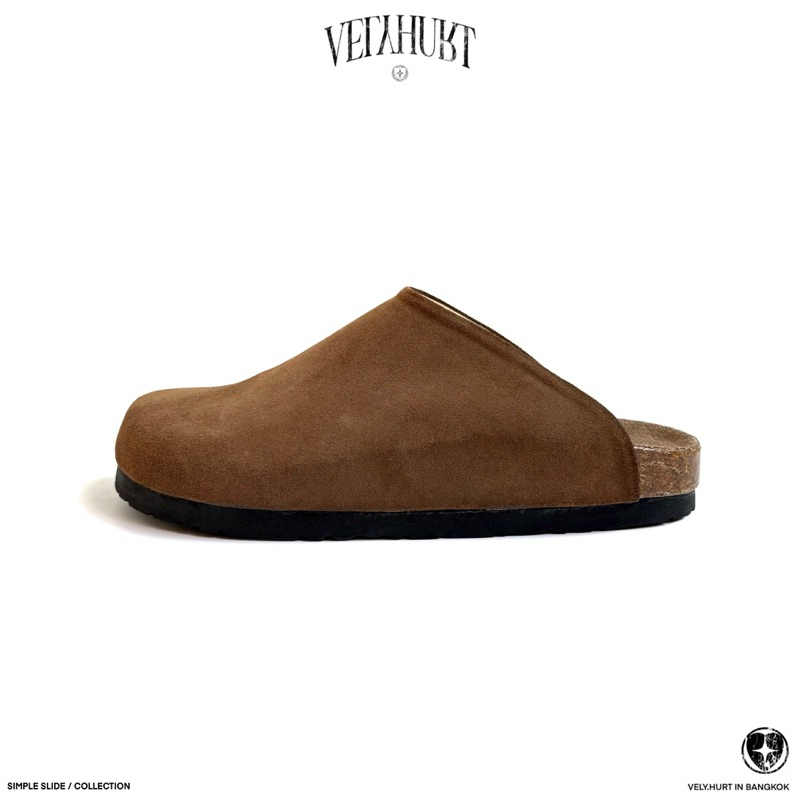 รองเท้าหนัง Vely.Hurt Simple Slide