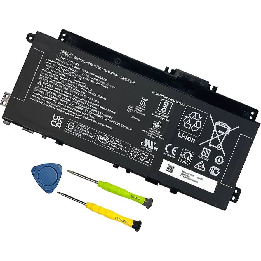 Battery HP Pavilion x360 (PV03XL,PP03XL)